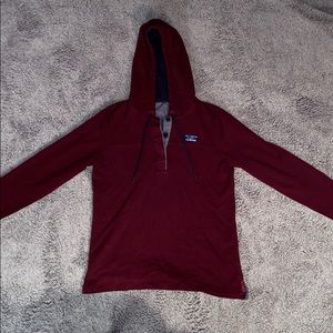 Maroon Pull-over Jacket